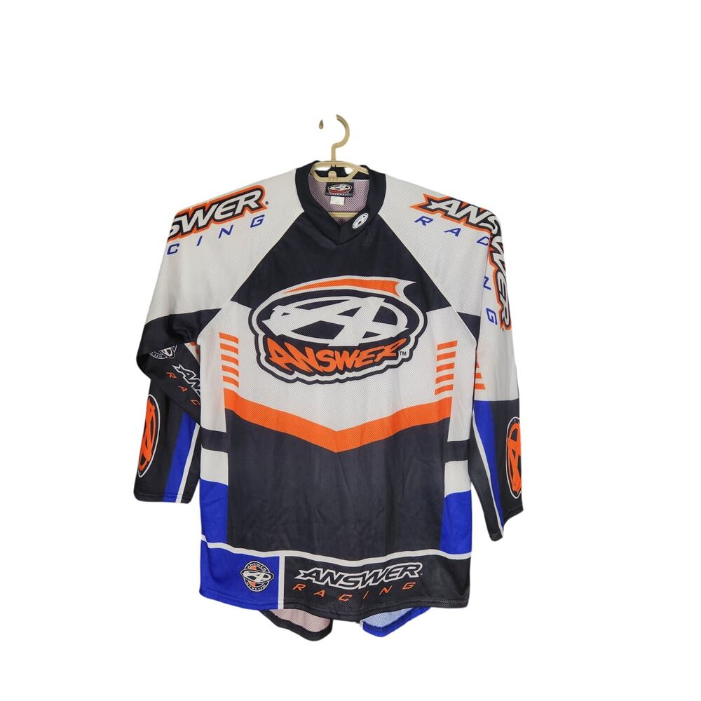 Vintage Answer Motocross Jersey Men's Large